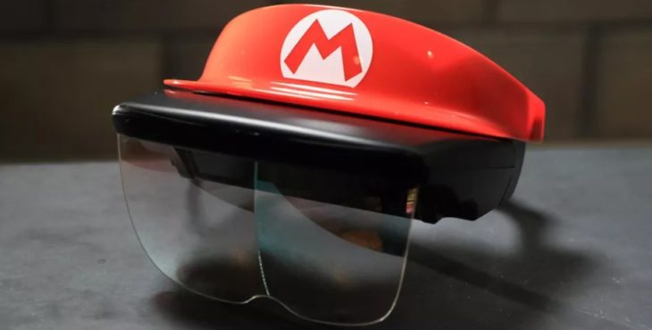 Mario Bros Augmented reality lenses