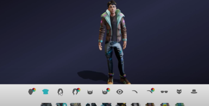 Avatar Ready Player Me Cyber Punk