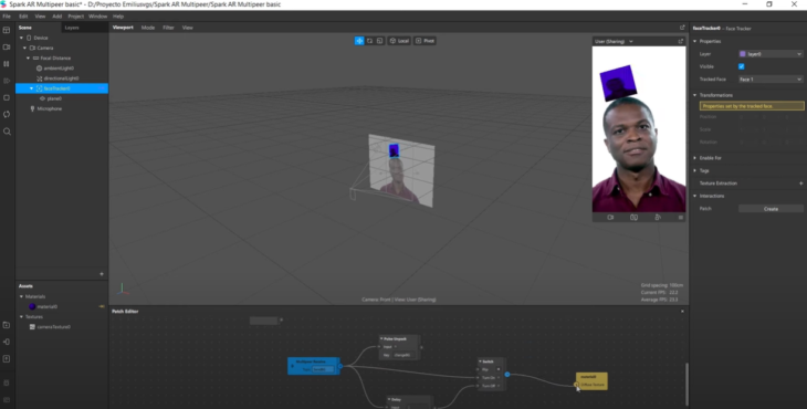 video calling filter spark ar