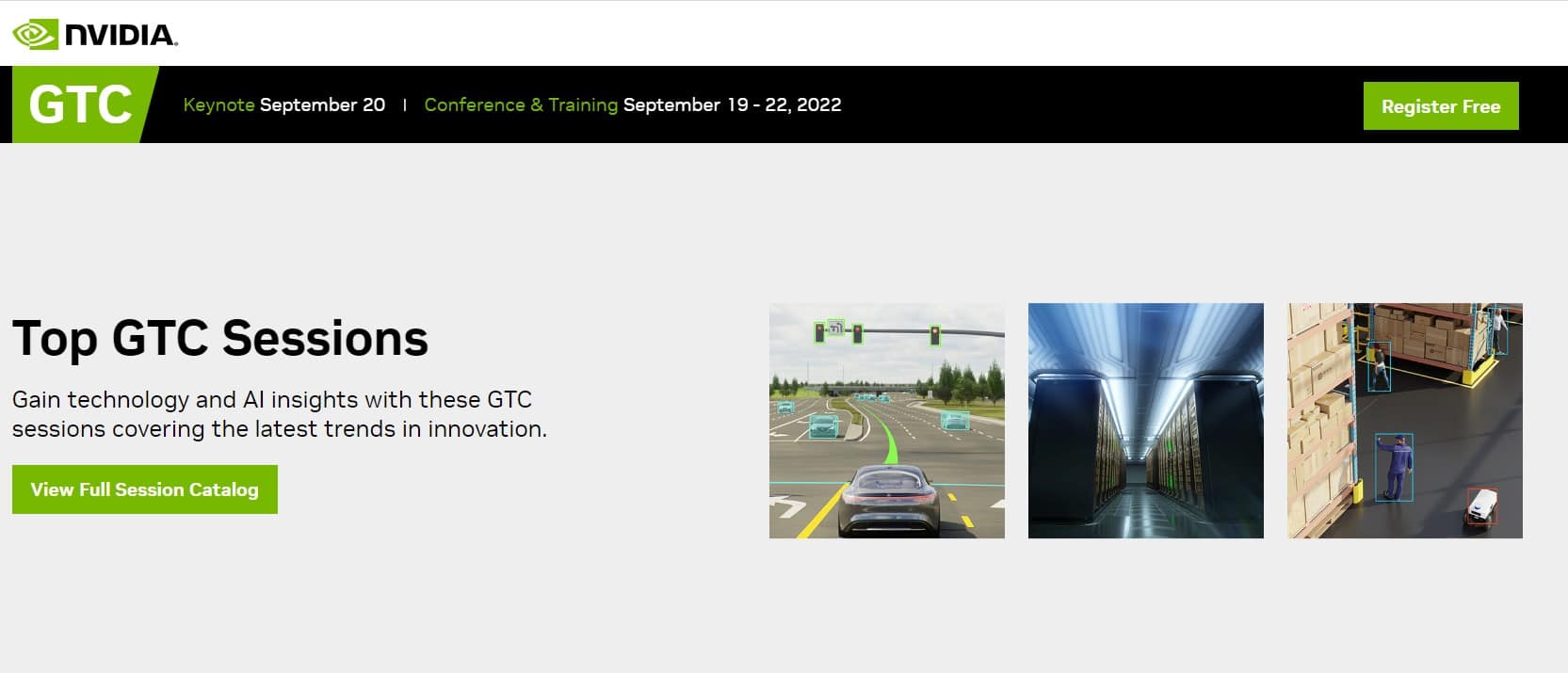 nvidia gtc 22