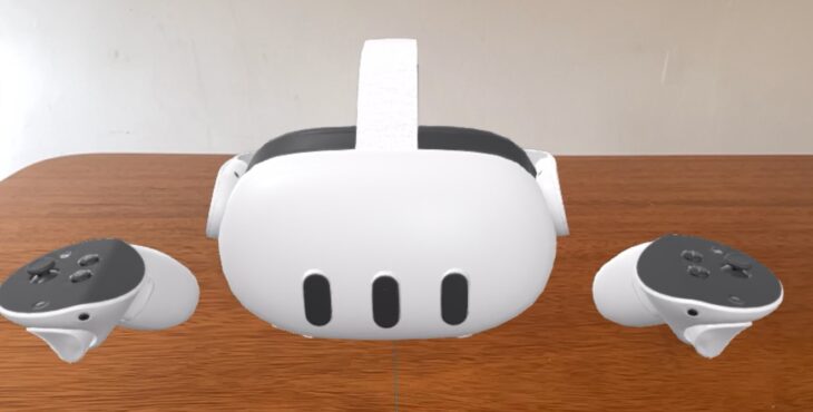 meta quest 3 visualizado realidad aumentada