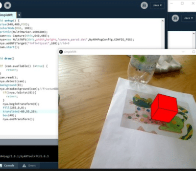 Tutorial realidad aumentada NFT + processing 3