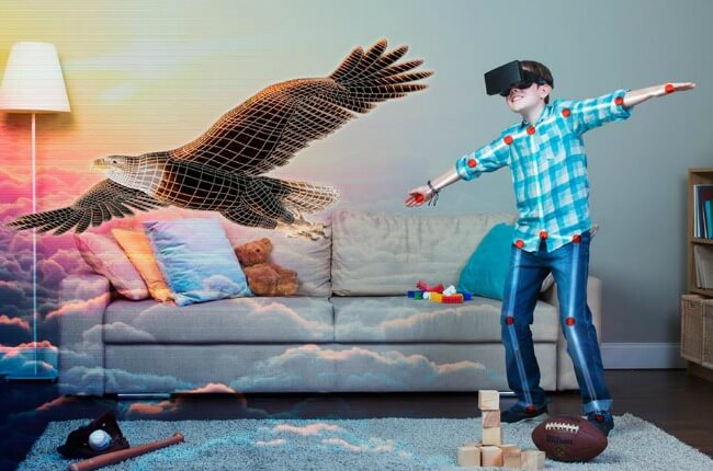 Controla la realidad virtual con el cuerpo