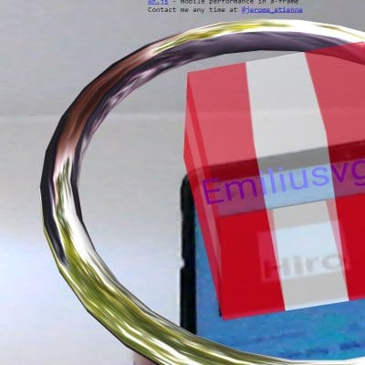 Realidad aumentada con objetos geométricos | ARJS & AFRAME