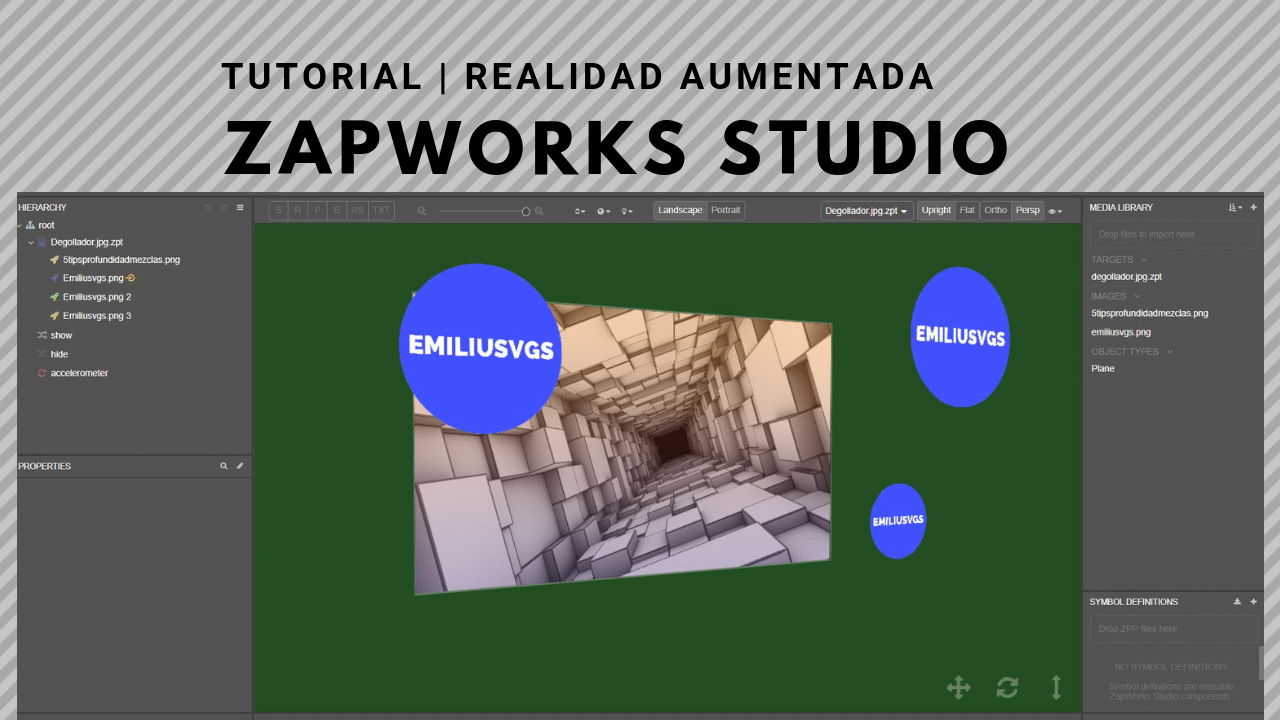 Zapworks Studio: Tutorial de realidad aumentada