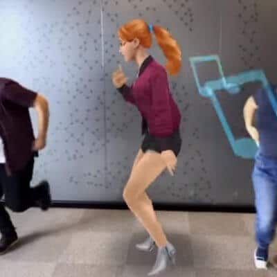 Conoce los Sims con realidad aumentada :)