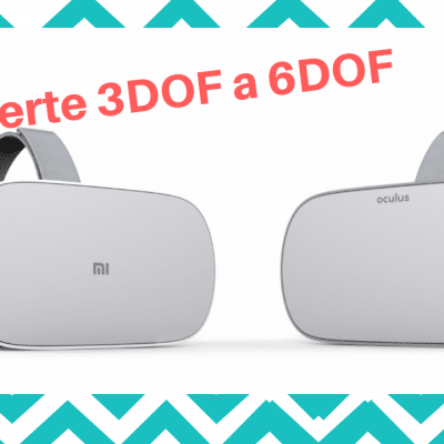 Convierte visores 3DOF en 6DOF para Realidad Virtual