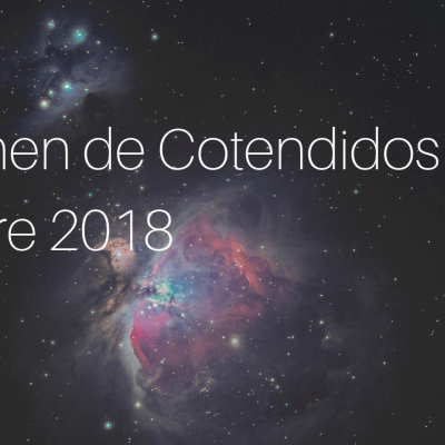 Lo mejores post de Octubre 18