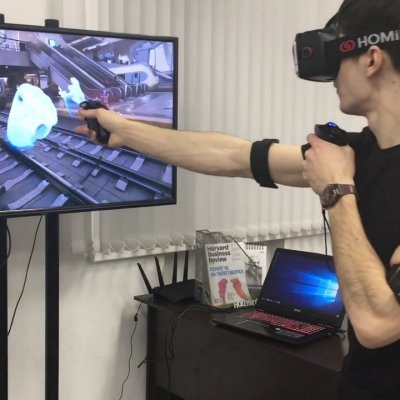 Controladores independientes para AR / VR