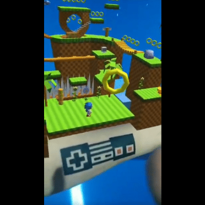 Un tatuaje como controlador de Realidad Aumentada