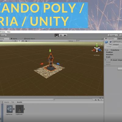 Utiliza Poly con Vuforia dentro de Unity (Realidad Aumentada)