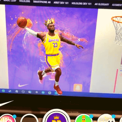 Snapchat & Lebron James | ¿Cómo se hace?