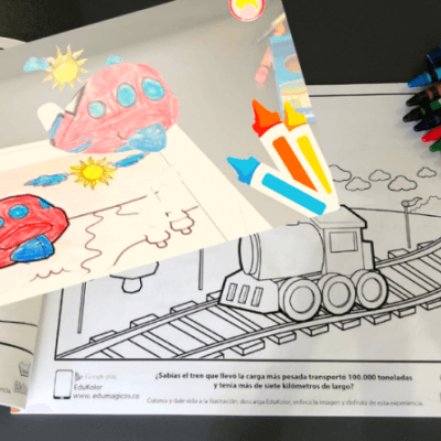 EduKolor  – pintando con Realidad Aumentada