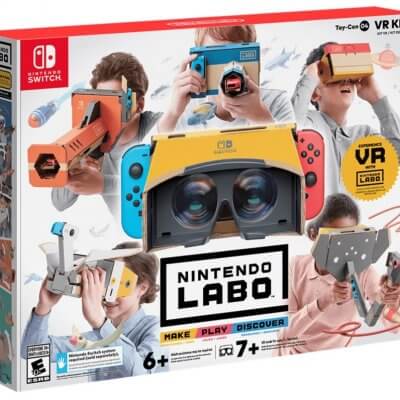 Nintento Switch tendrá su Labo VR