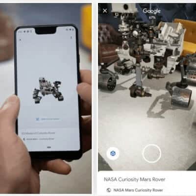 google scene viewer augmented reality