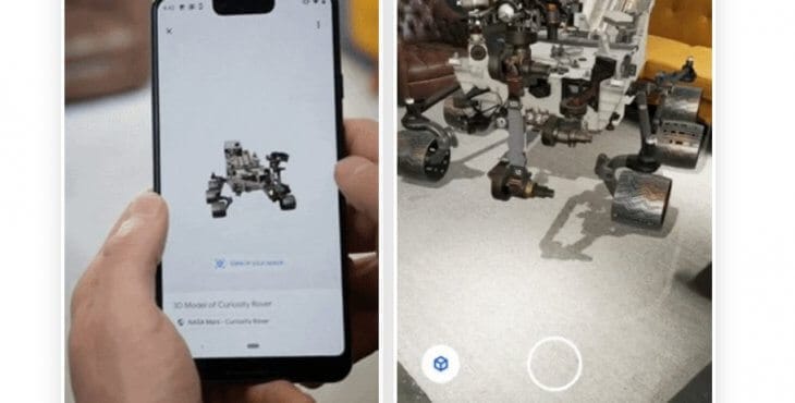 google scene viewer augmented reality