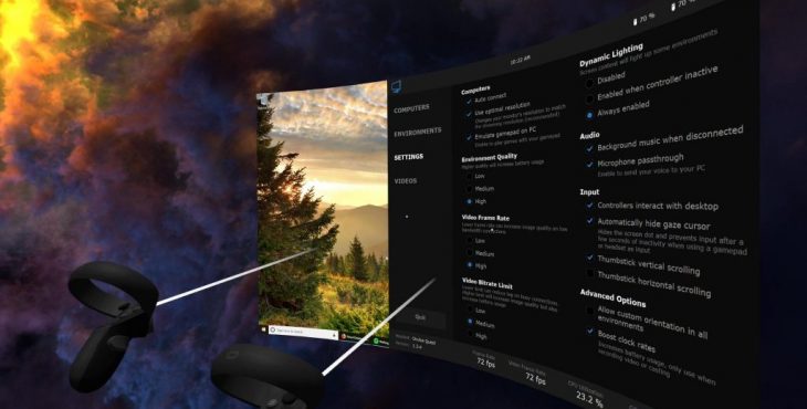 virtual desktop oculus quest