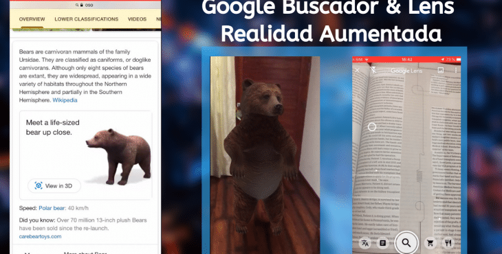 google buscador google lens realidad aumentada