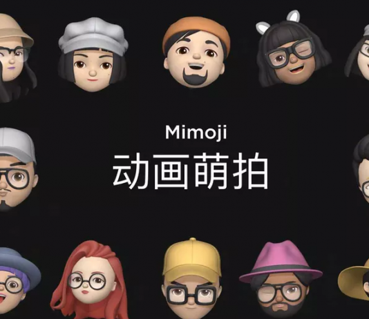 Mimoji, los avatars de realidad aumentada de Xiaomi