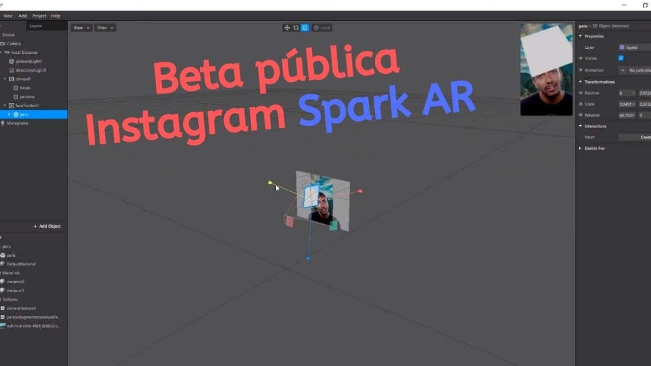 Instagram permite crear Realidad Aumentada en beta pública