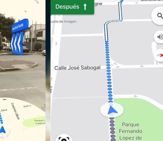 google maps realidad aumentada
