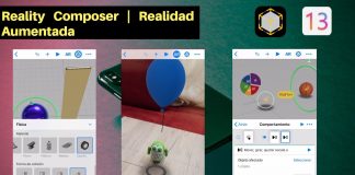 reality composer realidad aumentada