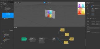 spark ar camera texture smile interaction