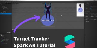 spark AR target tracker