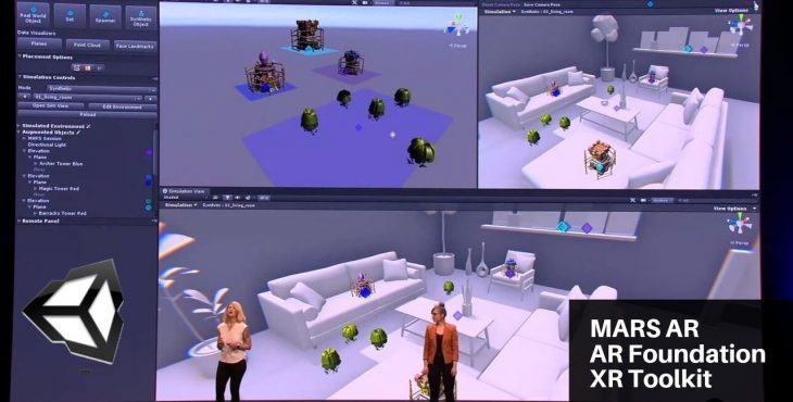 unity realidad aumentada Mars XR toolkit ar foundation