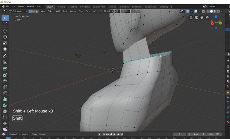 Spark AR Neck Bending | Bones & Rigging Blender - Emiliusvgs