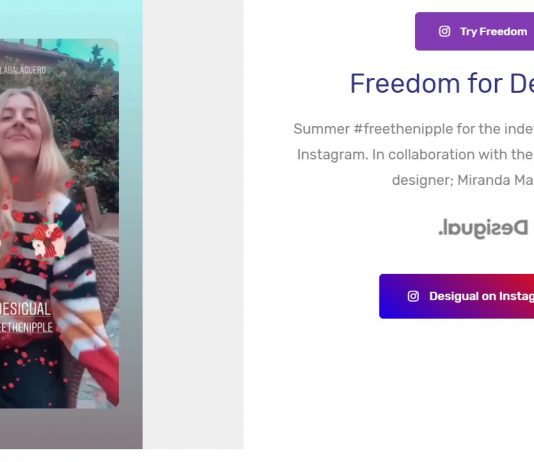 freedom filter realidad aumentada