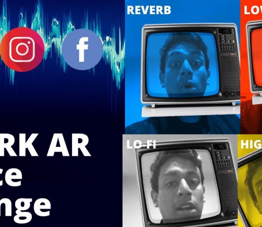 spark AR change voice realidad aumentada