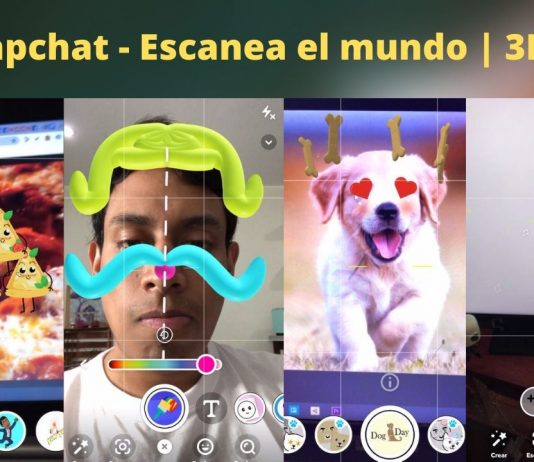 snapchat 3d paint scan world