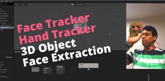 spark ar realidad aumentada face hand tracker objeto extraccion ojos