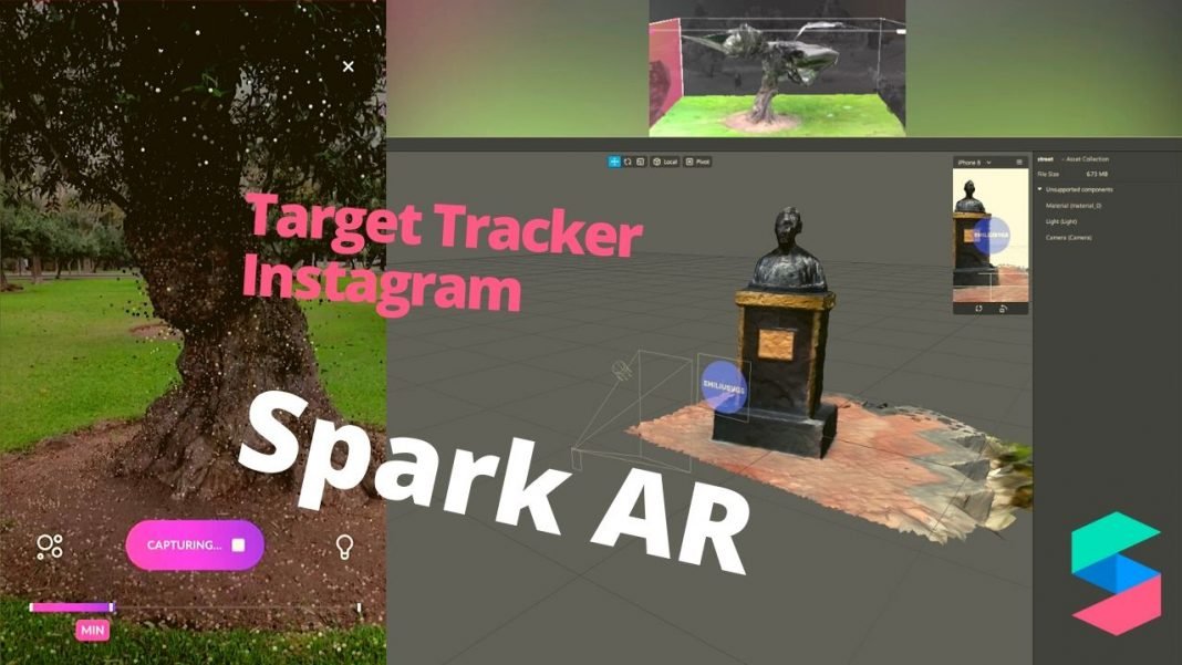 Target Spark Plm Tutorial Spark AR Target Tracker + Display Land Fotogrametria - Emiliusvgs