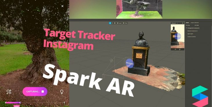 display land fotogrametria spark AR realidad aumentada
