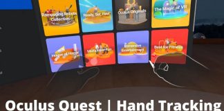 oculus quest hand tracking