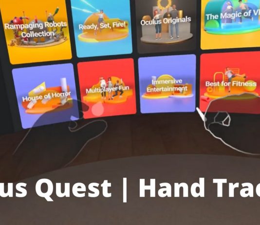 oculus quest hand tracking