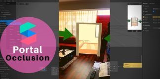 Portal oclusion tutorial spark AR