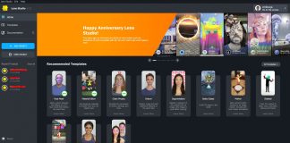 snapchat lens studio face mesh