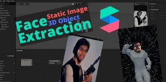 face extraction spark AR