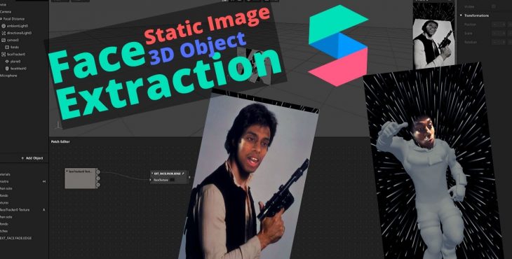 face extraction spark AR