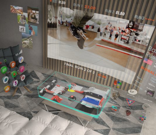 Nreal Light introduce Nebula Interface (AR) nreal light nebula