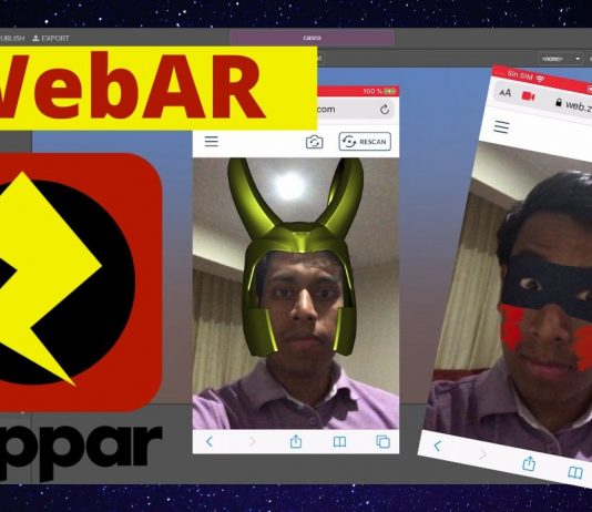 webAR zappar zapworks