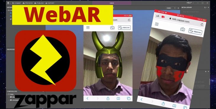 webAR zappar zapworks