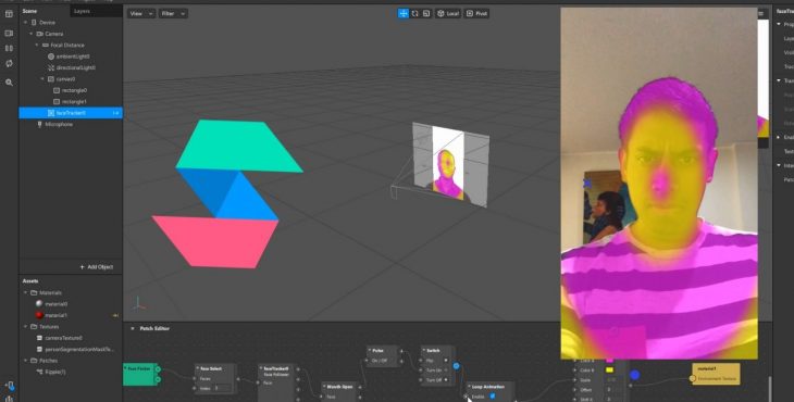 person segmentation spark AR