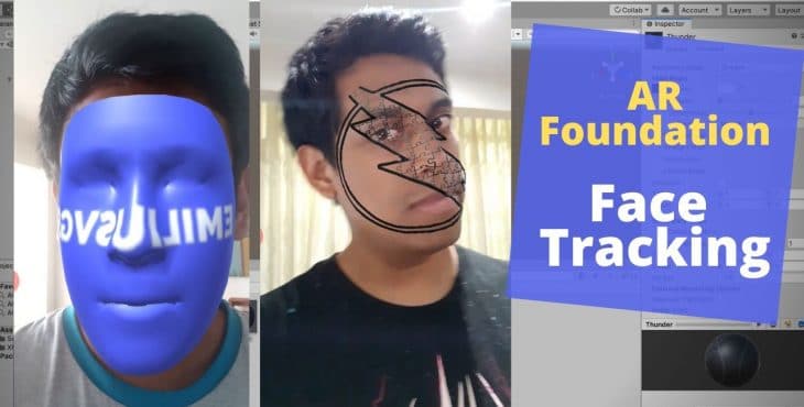 AR Foundation face tracking
