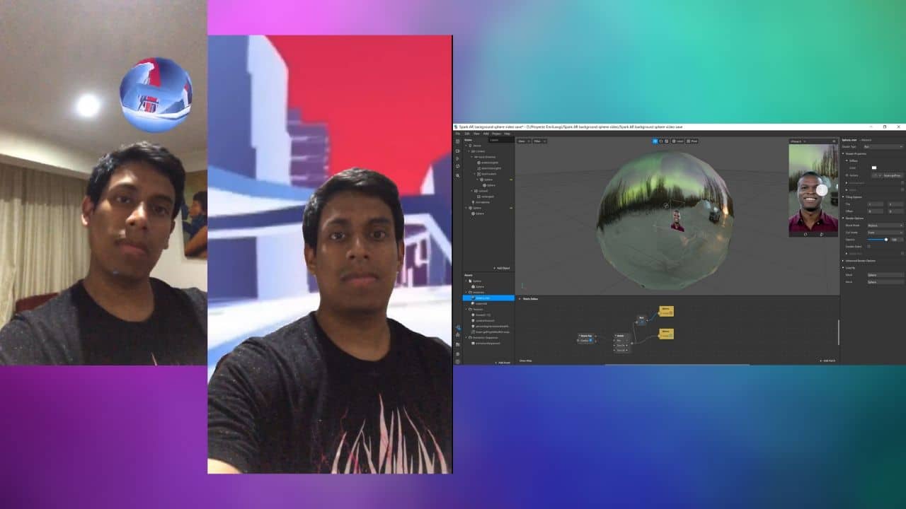 Spark AR Video 360 Sphere – Tutorial