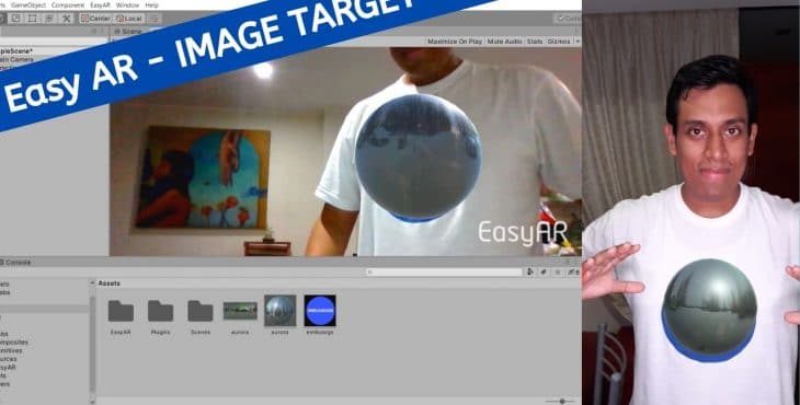 EasyAR tutorial image target