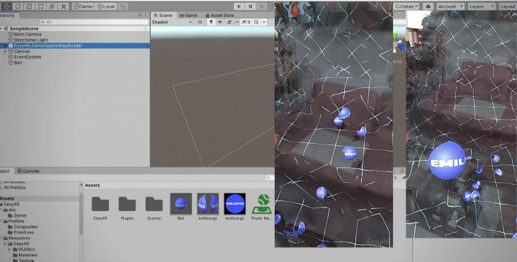 easy ar spatial map